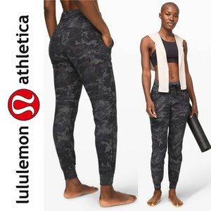 Lululemon Ready To Rulu Leggings Incognito Camo HTR Black Grey Jogger Pant